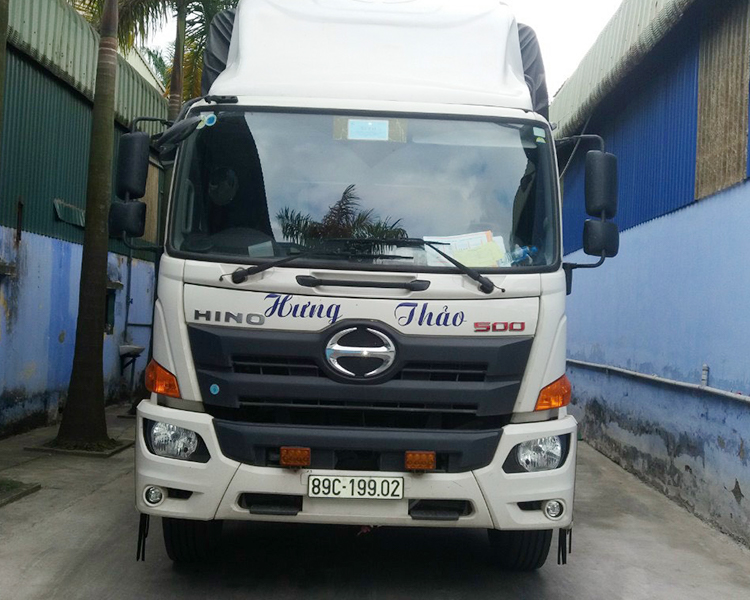 Đội xe vận chuyển